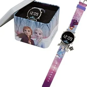 Discount Frozen 2 Orologio Con Charms Tin. Frozen Gift/Col Giochi Preziosi Gadget