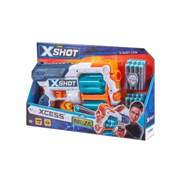 New Fucile X-Shot Xcess Giochi Di Abilita E Sport