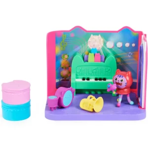 Clearance , Groovy Music Room Con Personaggio Daniel James Catnip, 2 Accessori, 2 Mobili E 2 Scatole Con Sorpresa, Giocattoli Per Bambini Dai 3 Anni In Su Fashion Dolls