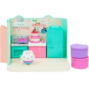 Best Sale , La Cucina Di Gattino Dolcetto, Mini Playset Stanze Della Casa, Giochi Per Bambini Dai 3 Anni In Su Case Delle Bambole