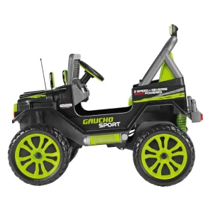 Outlet Gaucho Sport. Divertimento Esagerato Anche Sullo Sterrato! Fuoristrada Elettrico Per Bambini A 2 Posti. Dai 3 Anni, 12 V Cavalcabili Elettrici