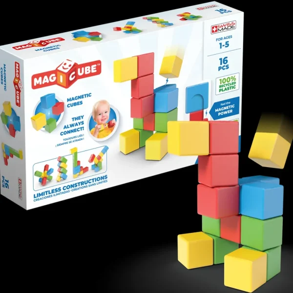 Sale 067 Magicube Fullcolor Recycled Try Me 16 Pcs Costruzioni Bambini