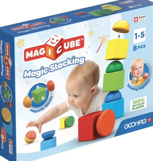 Flash Sale Magicube Magic Blocks Stacking 8 Pezzi 100% Recycled Giochi Stem