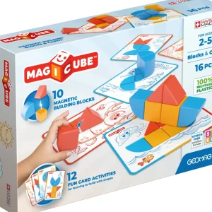 Flash Sale 302 Magicube Recycled Blocks And Cards 16 Pcs Costruzioni Bambini