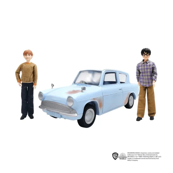 Best Auto Volante Con Harry E Ron, Con Macchina Ford Anglia E Bambole E Ron Weasley, Giocattolo Da Collezione Per Bambini Dai 6 Anni In Su Fashion Dolls