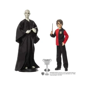 Sale Confezione Con 2 Personaggi, Bambola Di Voldemort E , Con Coppa Tre Maghi E Accessori Fashion Dolls