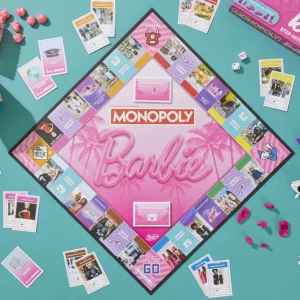 Sale Monopoly Barbie, Gioco Da Tavolo, Giochi Per Famiglie Per 2-6 Giocatori, Dagli 8 Anni In Su Giochi Di Societa Per Bambini