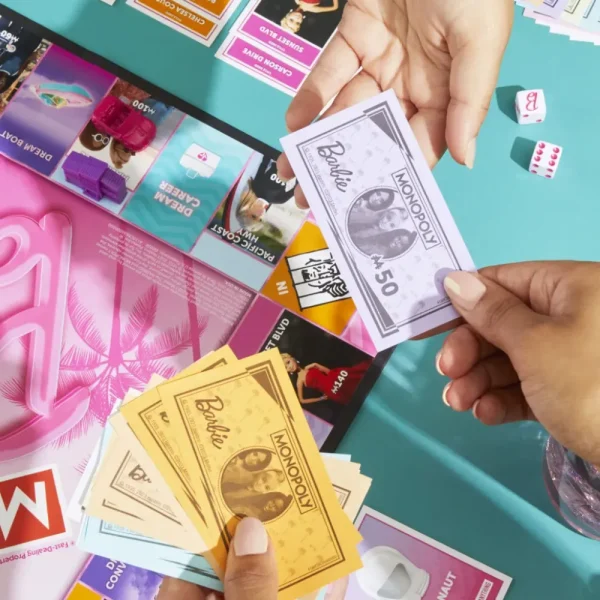 Sale Monopoly Barbie, Gioco Da Tavolo, Giochi Per Famiglie Per 2-6 Giocatori, Dagli 8 Anni In Su Giochi Di Societa Per Bambini