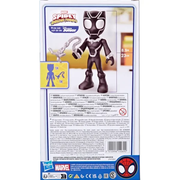 Cheap Hasbro Marvel E I Suoi Fantastici Amici Action Figure Di Supersized Black Panther, Giocattoli Di Supereroi Per Eta Prescolare Mondi Immaginari