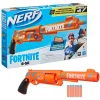 Clearance Hasbro Fortnite 6-Sh Blaster Con Caricamento Con Percussore, Caricatore A Tamburo Da 6 Dardi, Include 6 Dardi Elite Giochi Di Abilita E Sport