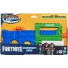 New Hasbro Super Soaker Fortnite Compact Smg Blaster Con Getto D'Acqua Azionato A Pompa Pistole Ad Acqua