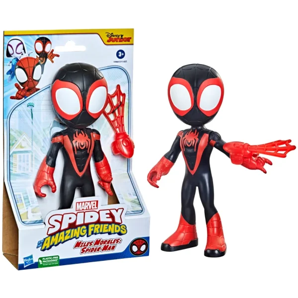 Best Sale Hasbro E I Suoi Fantastici Amici Mega Miles Morales, Action Figure Da 22,5 Cm, Dai 3 Anni In Su Action Figures