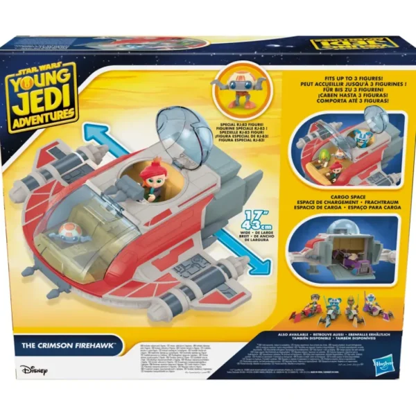 Hot Hasbro Nave The Crimson Firehawk E Action Figure, Giocattoli Di , Giocattoli Per Eta Prescolare (43 Cm) Mondi Immaginari