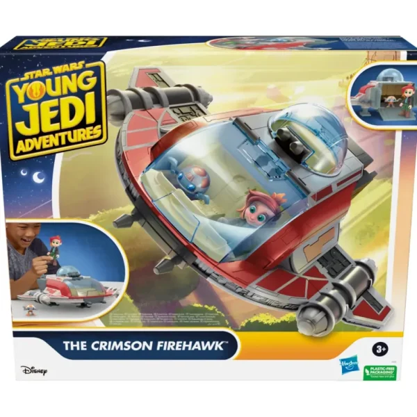 Hot Hasbro Nave The Crimson Firehawk E Action Figure, Giocattoli Di , Giocattoli Per Eta Prescolare (43 Cm) Mondi Immaginari