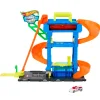 Sale Autolavaggio Con Tunnel, Playset Con Pista E Tunnel Che Spruzza Acqua, Include 1 Veicolo Garage E Circuiti