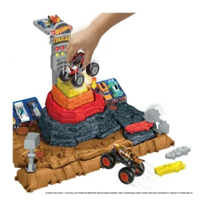 Sale Monster Trucks Arena Degli Scontri Bone Shaker Sfida Demolizione, Playset Che Include 1 Monster Truck Bone Shaker E 3 Auto Da Demolire, Giocattolo Per Bambini, 4+ Anni, Hnb96 Macchinine Bambini