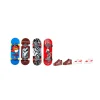 Store Skate Multi-Pack Assortimento Tony Hawk, Set Con 4 Fingerboard Assemblate E 2 Paia Di Scarpe Da Skate Rimovibili E In Stili Diversi, 5+ Anni, Hgt84 Garage E Circuiti