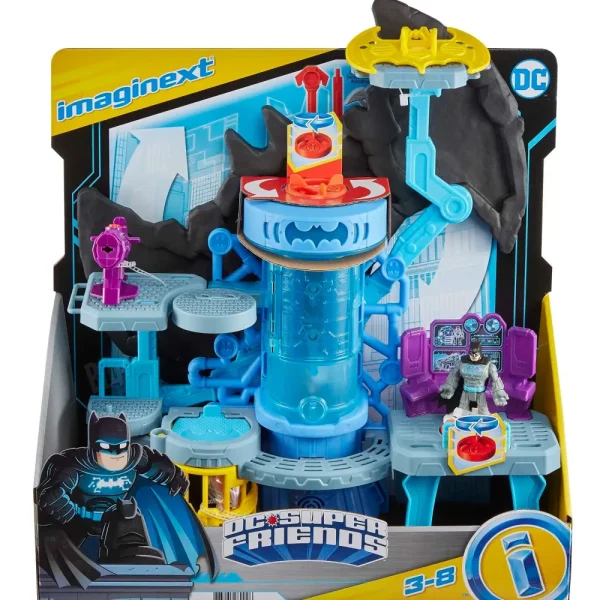 Discount Dc Super Friends Batcaverna Bat-Tech, Playset Di Batman Con Luci E Suoni; Per Bambini Da 3 A 8 Anni Mondi Immaginari