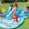 Cheap Play Center Under The Sea Piscina Gonfiabile, Con Palline, Pvc, Multicolore, 310X193X71 Cm Gonfiabili Per Bambini