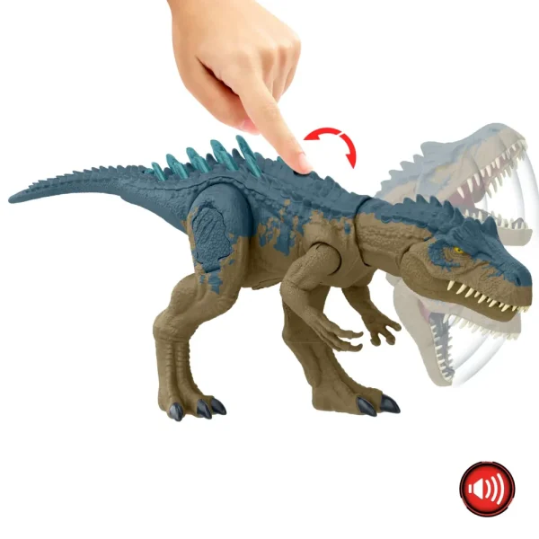 Outlet Allosauro Furia Selvaggia, Dinosauro Con Aculei Da Combattimento E Ruggito, Azione D'Attacco Con Il Collo E Morso Attivabili Con Il Pulsante Action Figures