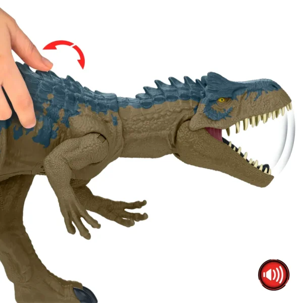 Outlet Allosauro Furia Selvaggia, Dinosauro Con Aculei Da Combattimento E Ruggito, Azione D'Attacco Con Il Collo E Morso Attivabili Con Il Pulsante Action Figures