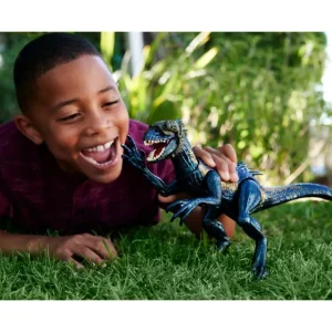 Online Indoraptor Cerca E Attacca, Funzionalita Di Attacco Specifiche, Luci E Suoni E Azione Graffiante, Giocattolo Per Bambini, 4+ Anni, Hky11 Action Figures