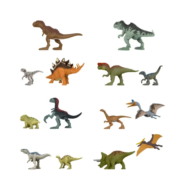 Clearance Mini Dino Assortimento, Mini Dinosauri Con 1 Punto Di Articolazione, Tutti Da Collezionare, Giocattolo Per Bambini, 3+ Anni, Gwp38 Macchinine Bambini