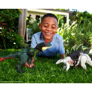 Outlet Predatori Giganti Stegosauro, Dinosauro Di Grandi Dimensioni Con Mossa D'Attacco E Attrezzatura Di Tracciamento, Per Gioco Classico E Digitale, Giocattolo, 4+ Anni, Hlp24 Macchinine Bambini