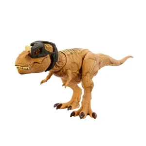 Fashion T-Rex Caccia E Divora, Dinosauro Action Figure Con Azione D'Attacco Doppio Morso, Suoni E Attrezzatura Di Tracciamento, 4+ Anni, Hnt62 Action Figures