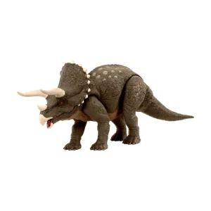 Shop Triceratopo Protettore Dell'Habitat, Dinosauro Lungo 43+ Cm Difensore Del Deserto, Realizzato Per Il 60% In Plastica Riciclata, 4+ Anni, Hpp88 Action Figures