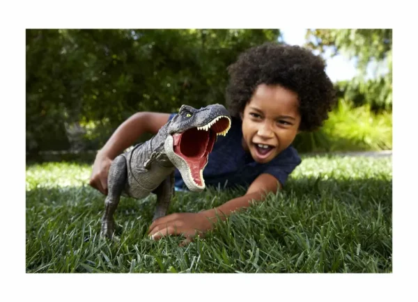 Store Tyrannosaurus Rex Devasta E Divora, Giocattolo Per Bambini 4+ Anni Action Figures