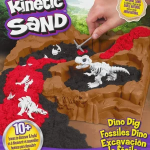 Sale , Dino Dig Playset Con 10 Ossa Di Dinosauri Nasclste Mosaici, Sabbia, Glitter