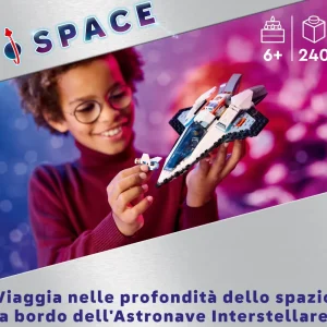 Shop 60430 Astronave Interstellare, Giocattolo, Gioco Spaziale Per Bambini 6+ Anni Con Navicella, Minifigure E Drone Robot Mattoncini