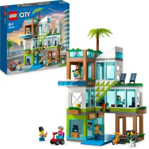 Cheap 60365 Condomini, Modular Building Set Con Stanze Combinabili E 6 Minifigure, Regalo Di Compleanno Per Bambini 6+ Anni Mattoncini