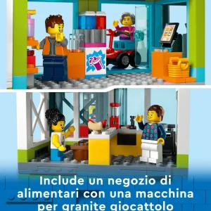 Cheap 60365 Condomini, Modular Building Set Con Stanze Combinabili E 6 Minifigure, Regalo Di Compleanno Per Bambini 6+ Anni Mattoncini