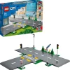 Store City 60304 Piattaforme Stradali, Set Basi Con Lampioni Fosforescenti, Semafori Giocattolo, Cartelli E Segnaletica, Toys Center Mattoncini