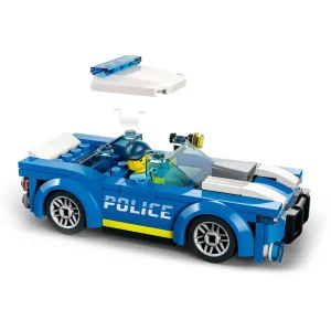 Best City Police Auto Della Polizia, Set Di Costruzione Con Minifigure E Macchina Giocattolo Per Bambini Di 5+ Anni, 60312 Mattoncini