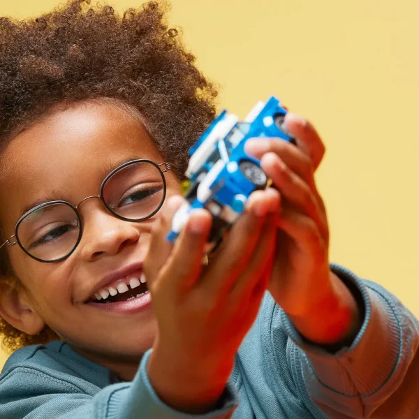 Best City Police Auto Della Polizia, Set Di Costruzione Con Minifigure E Macchina Giocattolo Per Bambini Di 5+ Anni, 60312 Mattoncini