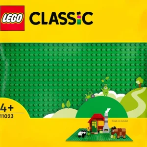 Cheap Classic 11023 Base Verde, Tavola Per Costruzioni Quadrata Con 32 32 Bottoncini, Piattaforma Classica Per Mattoncini Mattoncini