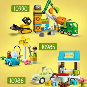 Best Sale Town 10985 Turbina Eolica E Auto Elettrica, Macchina Giocattolo, Giochi Educativi Per Bambini, Set Vita Sostenibile Mattoncini