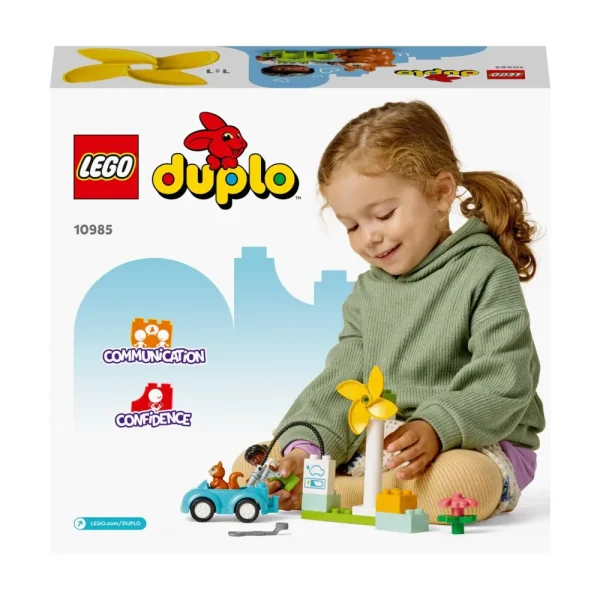 Best Sale Town 10985 Turbina Eolica E Auto Elettrica, Macchina Giocattolo, Giochi Educativi Per Bambini, Set Vita Sostenibile Mattoncini