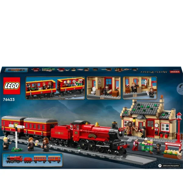 Cheap Lego 76423 Espresso Per Hogwarts E Stazione Di Hogsmeade Con Treno Giocattolo, Binari, Biglietteria, 8 Minifigure Mattoncini