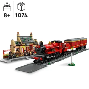 Cheap Lego 76423 Espresso Per Hogwarts E Stazione Di Hogsmeade Con Treno Giocattolo, Binari, Biglietteria, 8 Minifigure Mattoncini