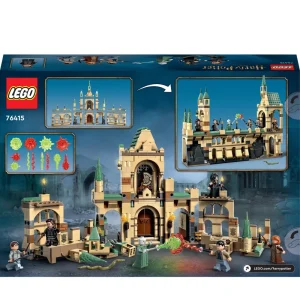 Sale Lego 76415 La Battaglia Di Hogwarts, Castello Giocattolo Con Minifigure Di Bellatrix Lestrange E Voldemort Mattoncini