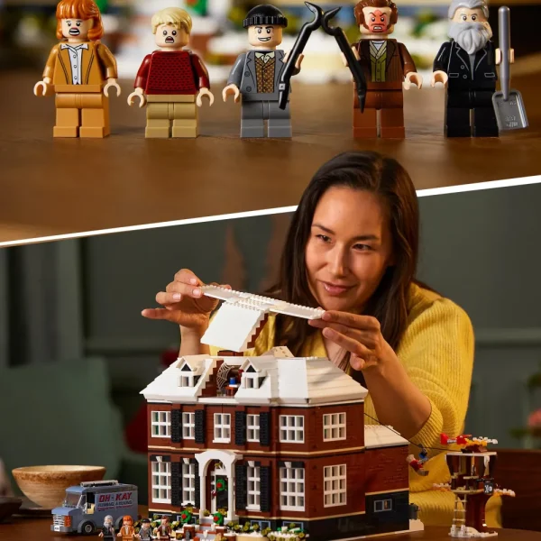 Sale Ideas Mamma Ho Perso L'Aereo, Casa Di Kevin Mccallister, Idea Regalo Con 5 Minifigure, Set Per Adulti, 21330 Mattoncini