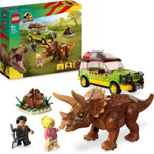 Fashion Lego Jurassic Park 76959 La Ricerca Del Triceratopo, Dinosauro Giocattolo Per Bambini 8+ Anni, Collezione 30° Anniversario Mattoncini