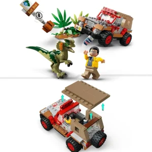 Cheap Lego Jurassic Park 76958 L'Agguato Del Dilofosauro, Dinosauro Giocattolo Per Bambini 6+ Con Jeep, Collezione 30° Anniversario Mattoncini