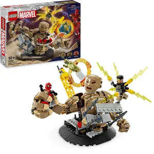 New Lego Marvel 76280 Spider-Man Vs. Uomo Sabbia: Battaglia Finale Con Minifigure Dei Cattivi, Gioco Per Bambini 10+, Idea Regalo Mattoncini