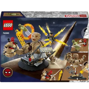 New Lego Marvel 76280 Spider-Man Vs. Uomo Sabbia: Battaglia Finale Con Minifigure Dei Cattivi, Gioco Per Bambini 10+, Idea Regalo Mattoncini