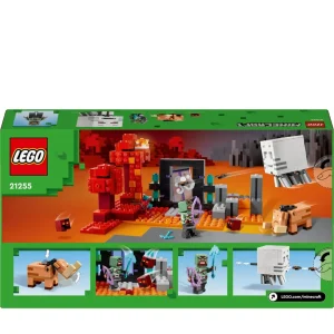 Cheap Lego 21255 Agguato Nel Portale Del Nether, Gioco Per Bambini Di 8+ Anni, Set Con Scene Di Battaglia E Personaggi Mattoncini